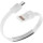 Кабель USB 2.0 AM/Micro-USB 0.2м White (S0605)