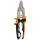Ножиці по металу короткі FISKARS PowerGear 293мм, прямий різ (1027212)