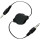 Кабель mini-jack 3.5mm 0.8м Black (B00407)