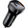 Автомобільний зарядний пристрій ACEFAST B4 Fast Charge Car Charger 66W (1xUSB-C, 1xUSB-A, PD3.0 36W, QC3.0 30W) Black