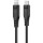 Кабель ACEFAST C3-01 USB-C to Lightning 1.2м Black