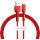 Кабель BASEUS Silica Gel Cable USB for Lightning 1м Red (CALGJ-09)