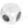 Мережевий фільтр DIGITUS 3-Way Socket Cube White, 3 розетки, 3xUSB, 1.4м (DA-70623)