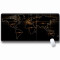 Коврик для мыши VOLTRONIC Карта Мира 300x700 Black/Orange (SJDT-24)
