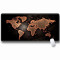 Коврик для мыши VOLTRONIC Карта Мира 300x700 Black/Brown (SJDT-21)