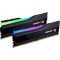 Модуль пам'яті G.SKILL Trident Z5 RGB Matte Black DDR5 6000MHz 32GB Kit 2x16GB (F5-6000J4040F16GX2-TZ5RK)