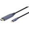 Кабель CABLEXPERT USB-C - HDMI 1.8м Gray (CC-USB3C-HDMI-01-6)