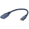 Кабель OTG CABLEXPERT USB3.0 CM/AF 0.15м Black (A-USB3C-OTGAF-01)