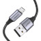 Кабель UGREEN US290 USB-A to Micro QC3.0 18W 1.5м Black (60147)