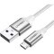 Кабель UGREEN US290 USB-A to Micro QC3.0 18W 1.5м White (60152)