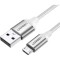 Кабель UGREEN US290 USB-A to Micro QC3.0 18W 2м White (60153)