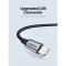 Кабель UGREEN US199 USB-A to Lightning MFi 1м Black (60156)