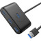 USB хаб UGREEN CR113 4xUSB3.0, 1m Black (20291)
