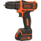 Акумуляторний дриль-шурупокрут BLACK+DECKER BDCDD12K