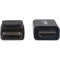 Кабель MANHATTAN DisplayPort - HDMI 1м Black (153195)