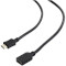 Кабель-подовжувач CABLEXPERT HDMI v2.0 0.5м Black (CC-HDMI4X-0.5M)