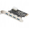 Контролер VOLTRONIC PCIe to 4xUSB 3.0 (YT=C-PCI-E=>4*USB3.0)