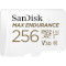 Карта пам'яті SANDISK microSDXC Max Endurance 256GB UHS-I U3 V30 Class 10 + SD-adapter (SDSQQVR-256G-GN6IA)
