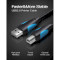 Кабель VENTION USB AM/BM 3м Black (VAS-A16-B300)