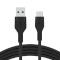 Кабель BELKIN Boost Up Charge Flex USB-A to USB-C 2м Black (CAB008BT2MBK)