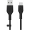 Кабель BELKIN Boost Up Charge Flex USB-A to USB-C 2м Black (CAB008BT2MBK)