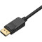 Кабель PROLOGIX DisplayPort - DVI 1.8м Black (PR-DP-DVI-P-04-30-18M)
