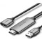 Конвертер відеосигналу UGREEN CM151 Digital AV Adapter USB - HDMI 1.5м Gray (50291)