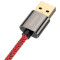 Кабель BASEUS Legend Series Elbow Fast Charging Data Cable USB to Type-C 66W 1м Red (CACS000409)