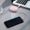 Кабель BASEUS Little Reunion One-Way Stretchable Data Cable USB for IP 1м Pink (CALRN-24)