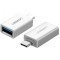Адаптер OTG UGREEN US173 USB-A to Type-C White (30155)