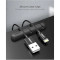 Органайзер для кабелів UGREEN LP114 4-Clips Cable Organizer 2-pack Black (30762)