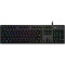 Клавіатура LOGITECH G512 LightSync RGB Mechanical GX Brown Tactile RU Carbon (920-009351)