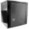 Настенный шкаф 19" HYPERNET WMNC-12U-Flat-AC-Black (12U, 600x450мм, RAL9004)