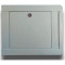 Настенный шкаф 19" HYPERNET WMNC66-6U-Flat-AC (6U, 600x600мм, RAL7035)
