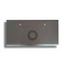 Настінна шафа 19" HYPERNET WMNC66-6U-Flat-AC-Black (6U, 600x600мм, RAL9004)