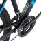 Велосипед гірський TRINX Majestic M116 15"x26" Matt Black/Blue/Red (2022)