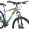 Велосипед гірський TRINX Majestic M116 Elite 20"x27.5" Gray/Blue/Yellow (2022)