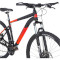 Велосипед гірський TRINX Majestic M116 Pro 17"x29" Matt Black/Red/Orange (2022)
