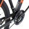 Велосипед гірський TRINX Majestic M116 Pro 17"x29" Matt Black/Red/Orange (2022)