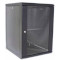 Настенный шкаф 19" HYPERNET WMNC66-15U-Flat-AC-Black (15U, 600x600мм, RAL9004)