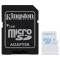 Карта памяти KINGSTON microSDXC 64GB UHS-I U3 Class 10 + SD-adapter (SDCAC/64GB)
