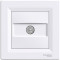 ТВ-розетка SCHNEIDER ELECTRIC Asfora White (EPH3200121)