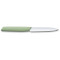 Нож кухонный для чистки овощей VICTORINOX SwissModern Paring Knife Green 100мм (6.9006.1042)