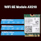 Wi-Fi адаптер INTEL Dual Band Wireless 802.11ax + BT5.2 AX210 M.2 (AX210.NGWG)