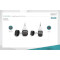 Зарядний кабель для електромобілів DIGITUS Type 2 - Type 2, 7.4кВт, 32A, 1 фаза, 5м (DK-1P32-050)