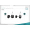 Зарядний кабель для електромобілів DIGITUS Type 2 - Type 2, 7.4кВт, 32A, 1 фаза, 7.5м (DK-1P32-075)