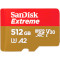 Карта пам'яті SANDISK microSDXC Extreme 512GB UHS-I U3 V30 A2 Class 10 (SDSQXAV-512G-GN6MN)