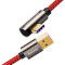 Кабель BASEUS Legend Series Elbow Fast Charging Data Cable USB to Type-C 66W 2м Red (CACS000509)