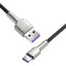Кабель BASEUS Cafule Metal Data Cable USB to Type-C 66W 0.25м Black (CAKF000001)