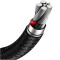Кабель BASEUS Cafule Metal Data Cable USB to Type-C 66W 0.25м Black (CAKF000001)